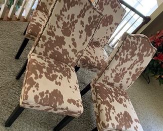 Set of 4 chairs, $300