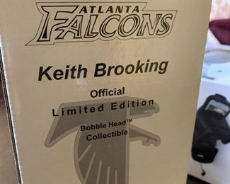 Keith Brooking bobble head, $20