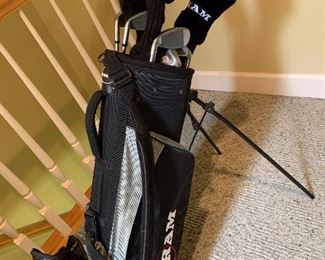 Ram golf clubs, includes bag and drivers, $65 all