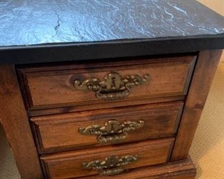 Pair of bedside tables, $80/pair