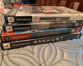 PS2 games, $25/all