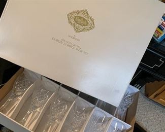 Godinger goblets, set of 12, $60