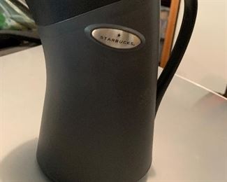 Starbucks carafe, $10
