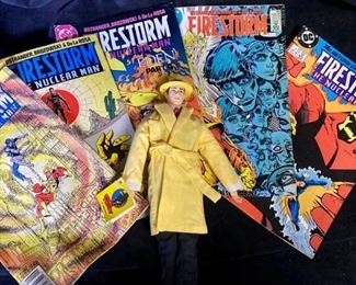 060m DC Comics Firestorm  Dick Tracy Doll