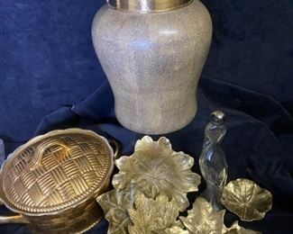 056m 1940s Virginia Metalcrafters Brass Sculpture