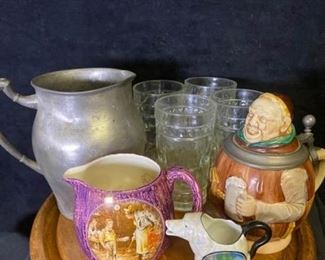 100m English Steins  Pitchers