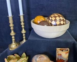 090m California Pottery, Candle Lights  Other Decor