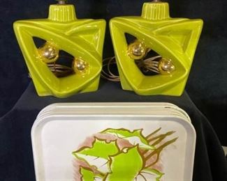 089m Art Deco Table Lamps