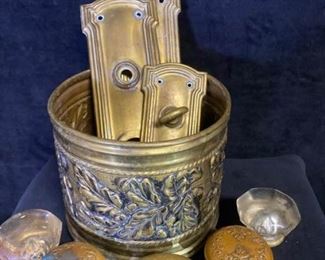 114m Vintage Door Parts