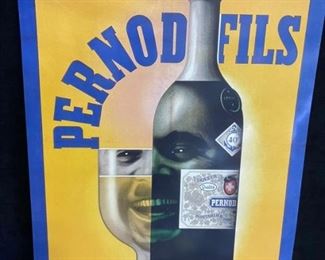 Pernod Absinthe Metal sign