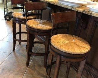 Ballard's Design bar stools, excellent condition