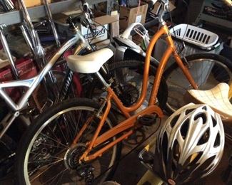 Orange bike $150