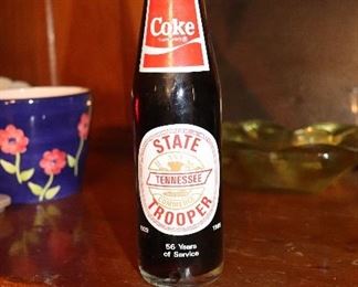 tennessee state trooper coke bottle $6 