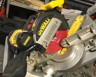 dewalt radial saw with stand $250