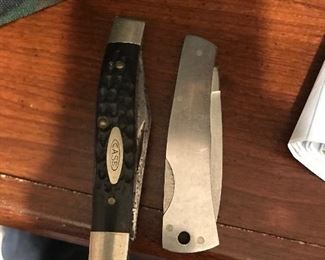 Case pocket knife $20
Other knife $5