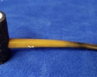 Un-Smoked Vintage Africob Meerschaum Lined Pipe ~ 6 in. long