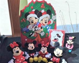 Assorted Mickey and Minnie Mouse Stuffed Toys and More https://ctbids.com/#!/description/share/373060