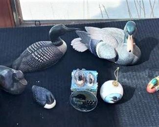 Gosset Loon and Assortment of Loons and Ducks https://ctbids.com/#!/description/share/373061