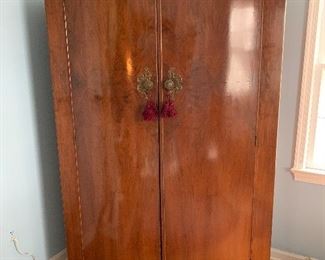 French armoire - good condition. Dimensions 75"H x 50"W x 18"D   Price $495
