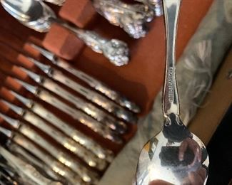 Reed & Barton silver plate - service for 8 - $75 or best offer.