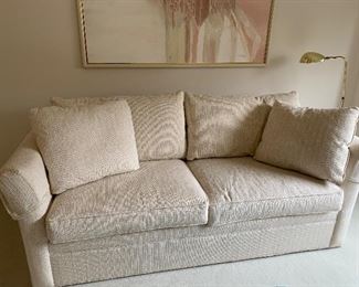 Scott Shuptrine sleeper sofa (80”W x 37”D) - $350 or best offer.