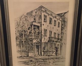 Elizabeth O'Neil Verner Etching: $700