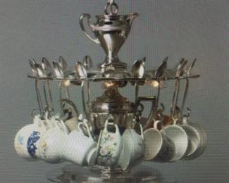 Tea Party Chandelier: $1000-Brand New in Box