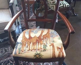 Giraffe Chair: $125