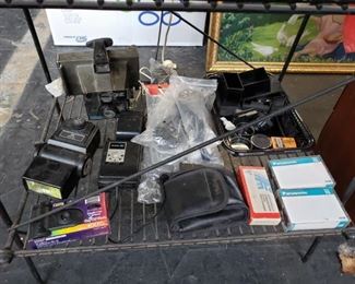 Vintage camera accessories call