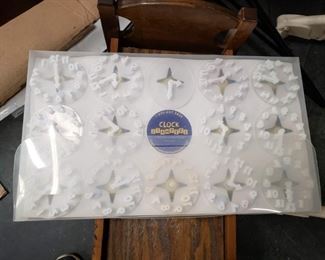 2004 Discount School supply clock stampers(1) partially missing) $25