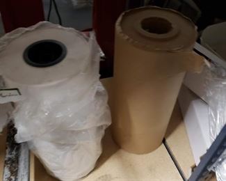 White or brown new rolls butcher paper $10 each