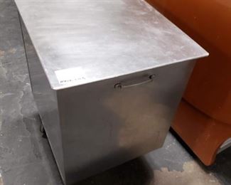 Bloomfield Stainless Steel portable ice bin on wheels $250