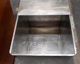 Bloomfield Stainless Steel portable ice bin on wheels $250