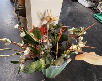Assorted artificial floral arrangement $2.00 per piece