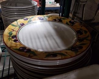 10.75" Churchill Super Vitrified Oliveto- MADE IN ENGLAND retired plates $10 each 