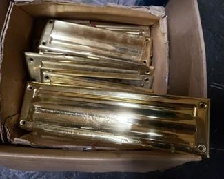 New assorted size brass mail slots $10 & up 