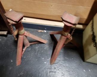(2) Vintage auto jacks $10