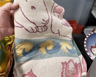 Easter bunny blanket $15