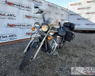 55	

2002 Honda Shadow Sport
1100cc motor, Cobra Exhaust, travel bags set up Year: 2002
Make: Honda
Model: VT1100C
Vehicle Type: Motorcycle
Mileage: 30,974
Plate: {ENTER PLATE NUMBER HERE}
Body Type:
Trim Level:
Drive Line:
Engine Type: 2cyl, 1099 cc; Liquid Cooled
Fuel Type: Gasoline
Horsepower:
Transmission:
VIN #: 1HFSC18152A600051

DMV fees: $37 and $70 doc fees 
Sold on application for duplicate title 