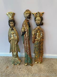 Hand painted 3 Wise Men