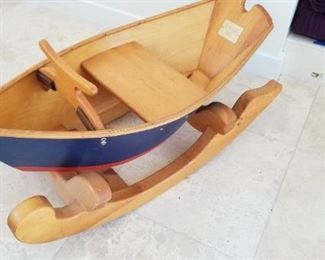 newport Dory childs rocking boat