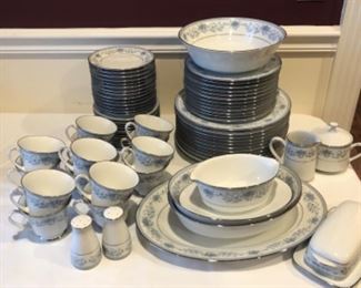 Dining Room Lot #4 Noritake Blue Hill 12 place setting $100.00