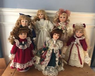 Toy Room Lot #2 Collection of Expression Dolls $25.00