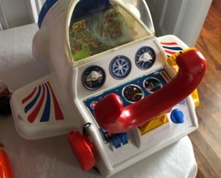 Toy Room Lot #22 Fisher Price Vintage Airplane $25.00