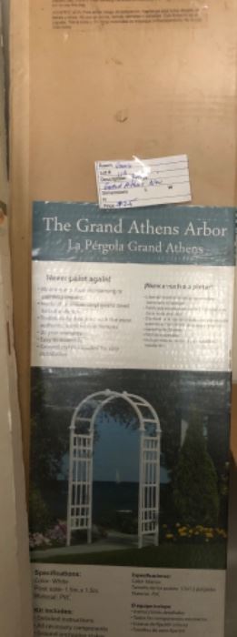 Garage Lot #113 Grand Athens Arbor (New) $25.00