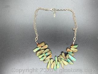 Turquoise 17 inch necklace