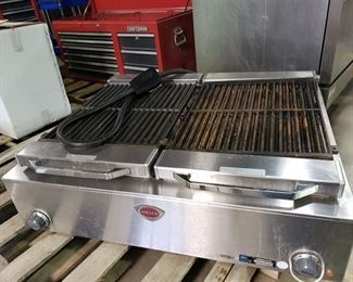 Wells B-50 36 inch Electric charbroiler