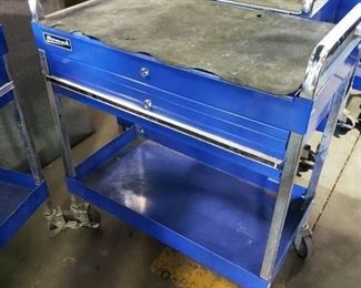 Homak rolling tool box tools picured included