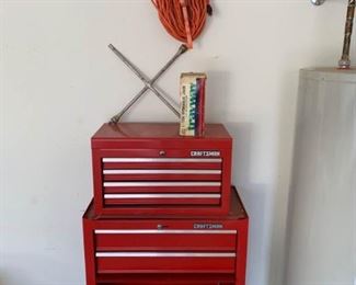 Craftsman Double High Tool Storage Cabinets + Extras https://ctbids.com/#!/description/share/373652