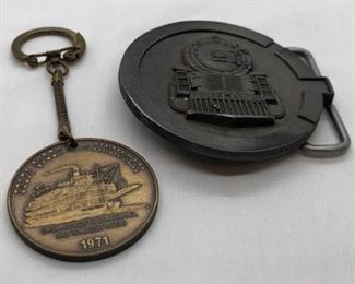Collectable key chain and belt buckle https://ctbids.com/#!/description/share/373729